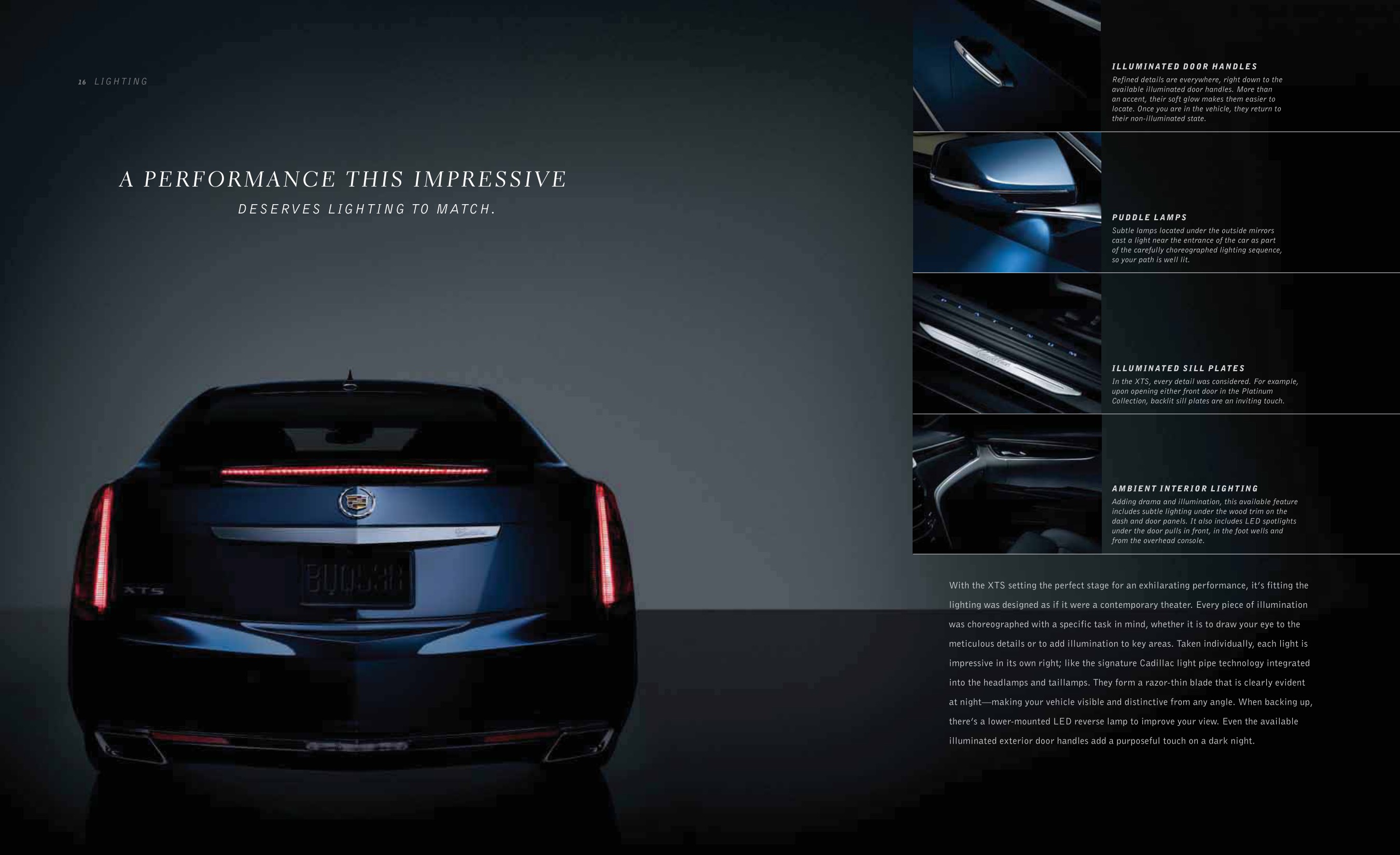 2013 Cadillac XTS Brochure Page 19